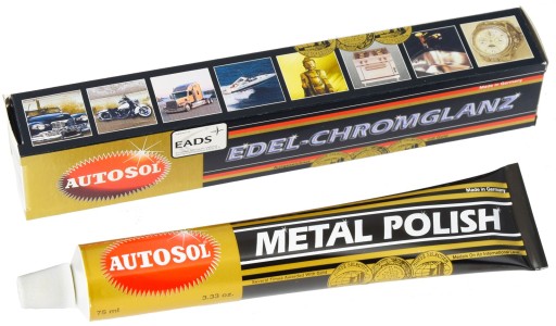 AUTOSOL METAL POLISH 75ML LEŠTIACA PASTA chróm