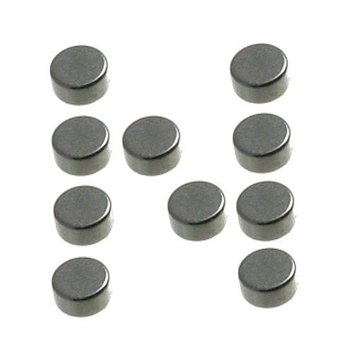 Neodymový magnet 6x3 mm N42 ROUND STRONG DISC 10 ks