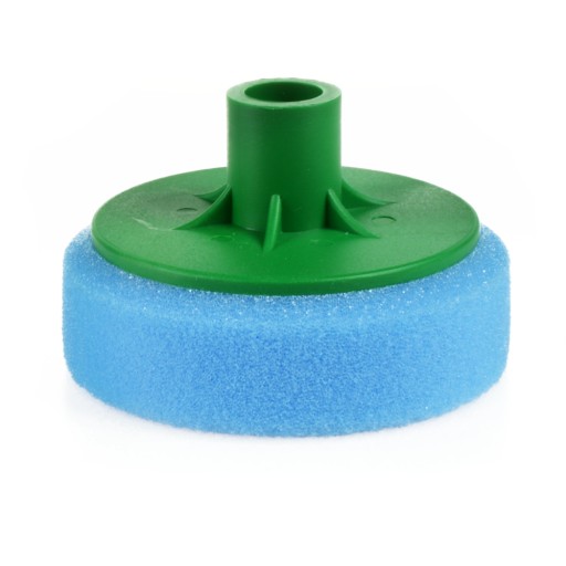 LEŠTIACA HUBKA oranžová 80mm stredne tvrdé papierové škrabance 2500 754
