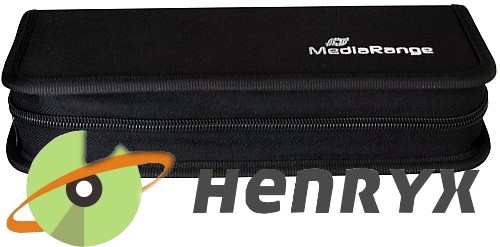 Puzdro MediaRange pre 10x Pendrive + 5xSD Nylon STRONG