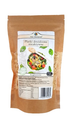 NEAKTÍVNE VLOČKY KVÁSKA 150 G PÄŤ PRECHODOV