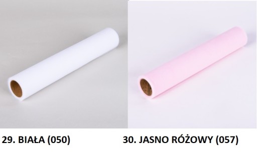 Tyl 50 cm - 9 metrov, mix farieb