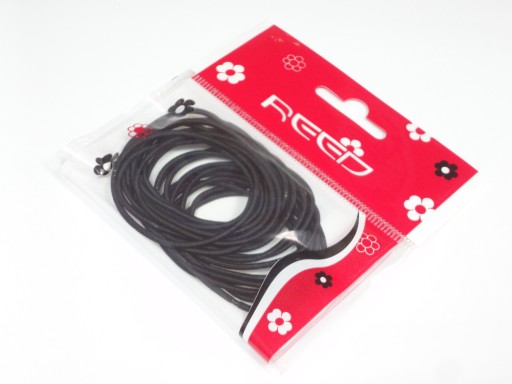 KaMaDo Gumičky do vrkočov a do copu, tenké, čierne, bez spojov, 20 ks.