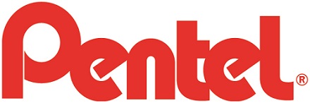 Pentel Permanent Marker N860 Beveled Red