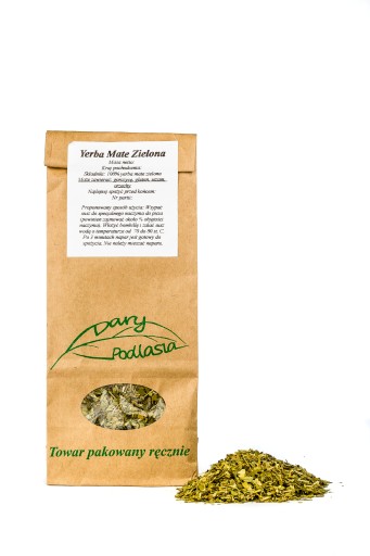 Yerba maté list Brazília - 50g - Dary Podlasie
