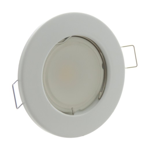LED svietidlo Pevná biela + GU10 5W ŽIAROVKA