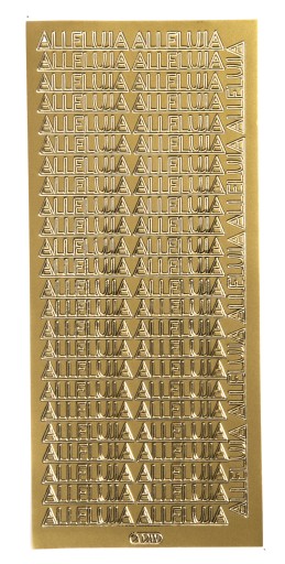 NÁLEPKY NÁLEPKY ALELUJA č.202