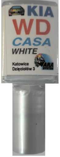 KIA UD ČISTÁ BIELA FARBA NA ŠKRABANINY ARA 10ML