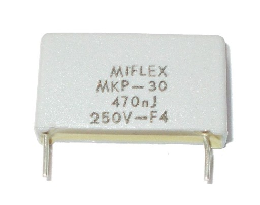KONDENZÁTOR MKP-30 470nF 250V 10 kusov