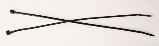 MDC sťahovacie pásky, plastové, ČIERNA, 200x2,5