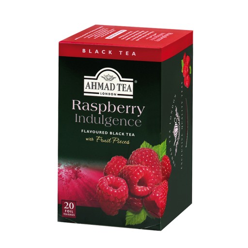 Ahmad Tea London Raspberry 20 vrecúšok v Alu obálkach