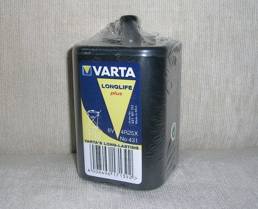 Batéria 4R25 Varta 8500mAh 6V 908S 908G