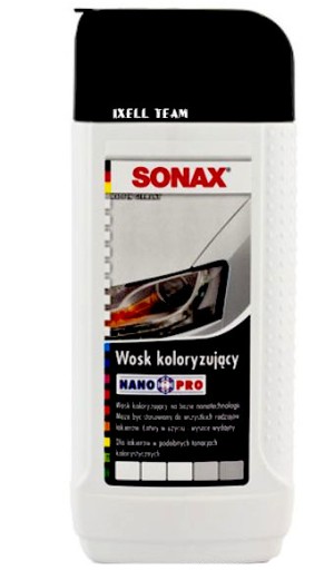 SONAX NANO FARBIACE VOSK ČIERNA 250ml
