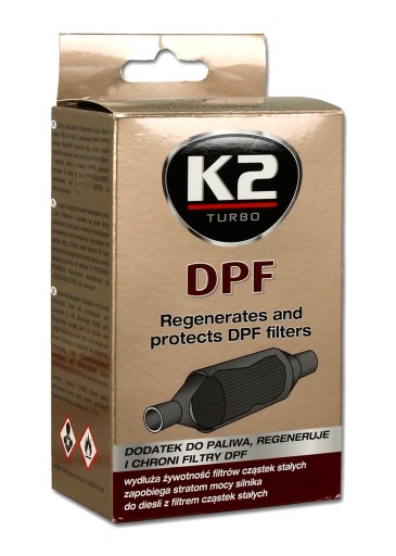 Aditívum K2 Fuel regeneruje a chráni DPF filtre