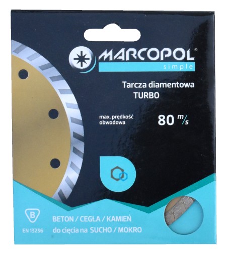TURBO DIAMANTOVÝ DISK fi 115X22,23mm KVALITA!