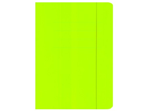 Zakladač s gumičkou A3 FLUO mix INT