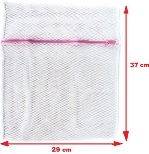 SIEŤOVÁ PRACIA TAŠKA NA SPODNÉ PRÁDLO, PODPRSENKU, TOPÁNKY, TOPÁNKY, Zips, 40X50