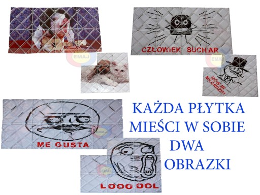 MAGIC EDUCATIONAL PUZZLE kocka tanier E0104 Emaj