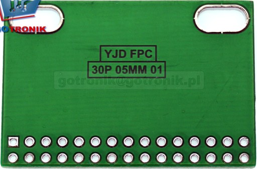 FPC/FFC doska plošných spojov 30pin 0,5mm_______PCB-110
