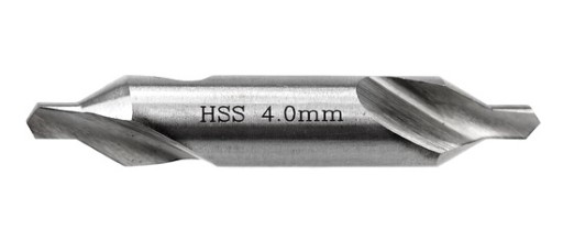 Strediaci vrták, stredový vrták, NWRc 4,0 mm HSS 60 stupňov