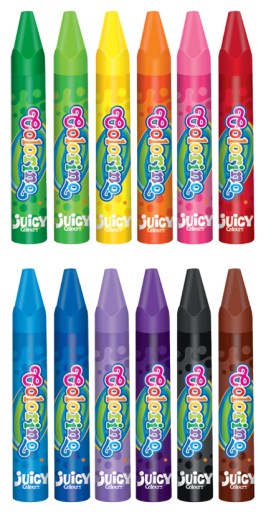Krútené olejové pastely, 12 farieb Colorino