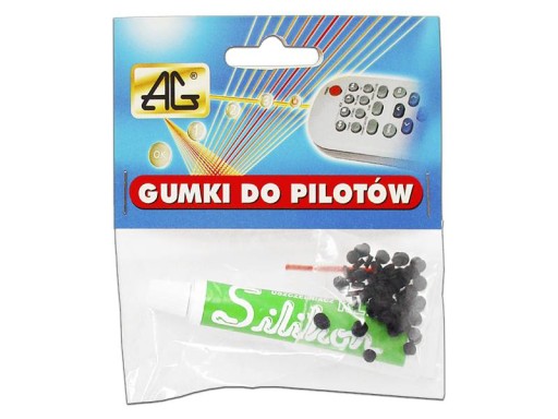 Gumy na opravu diaľkových ovládačov, 100 kusov + AG CHEMICKÉ LEPIDLO