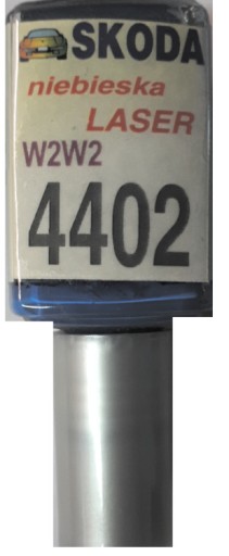 SKODA 9463 8X F5W MODRA RACE FARBA TESTOVACIA ARA