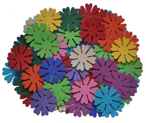 FLOWERS sedmokráska SCRAPKI kvet jarné kvety
