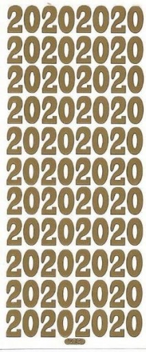 NÁLEPKY Nálepky Nápis Čísla 20