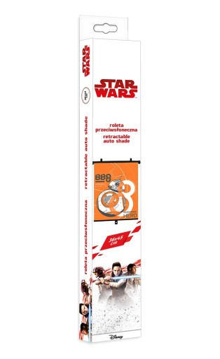 STAR WARS SLUNEČNÁ ŽALÚZKA AUTOCLONA 1 ks 36x45cm
