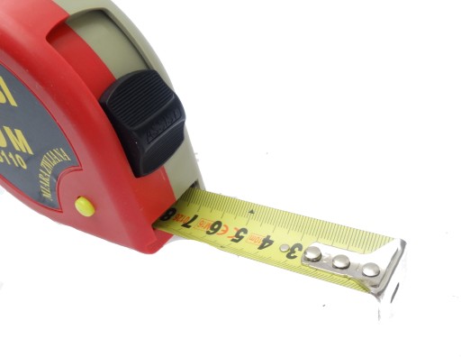 JOBI zvinovací meter, zvinutá páska 7,5M 25mm ŠÍRKA