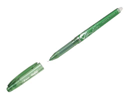 PILOT FRIXION BOD S GUMA 0,5 ZELENÁ