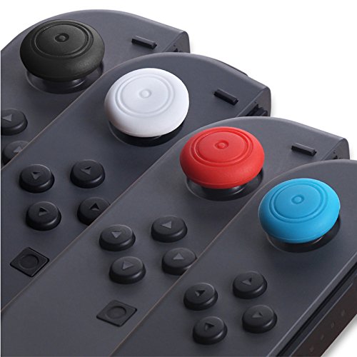 Silikónové gumové kryty, pár/2 ks NS Switch / Switch OLED (červená)