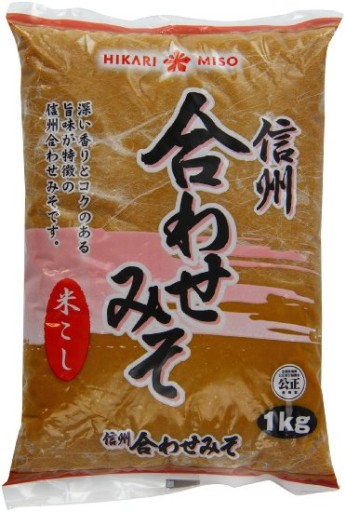 Shinshu Shiro Miso pasta, ľahká 1kg - Hikari Miso