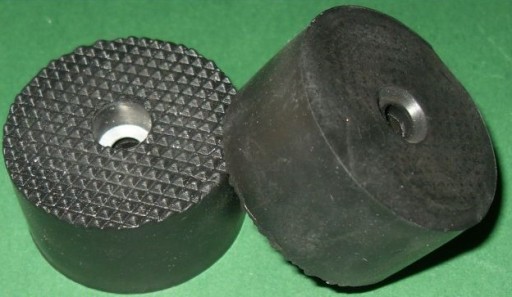 Gumová pätka 20 mm / 38 mm __ 4ks nožičky (1339)