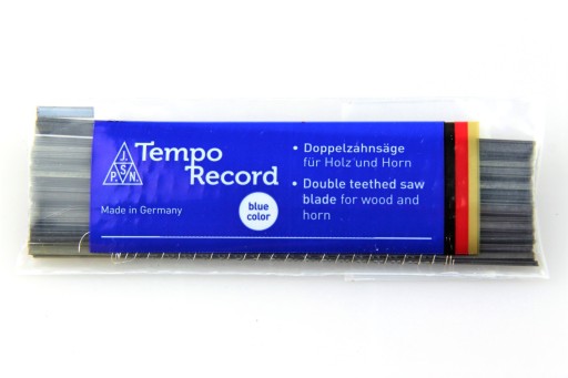 Vlasové pílové listy, dvojitý zub TEMPO RECORD N4