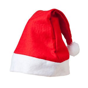 MIKULÁŠSKA ČIAPKA pre MIKULÁŠA na Mikuláša VIANOČNÝ DARČEK s POMPOM