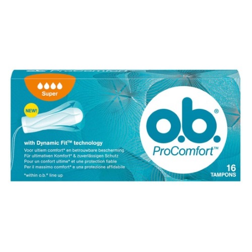 Tampóny OB Pro Comfort Super 16 kusov