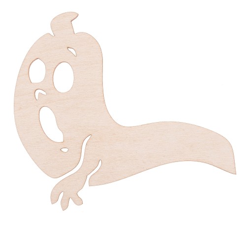 GHOST 2 duchovia ORNAMENT preglejka HALLOWEEN dekorácie