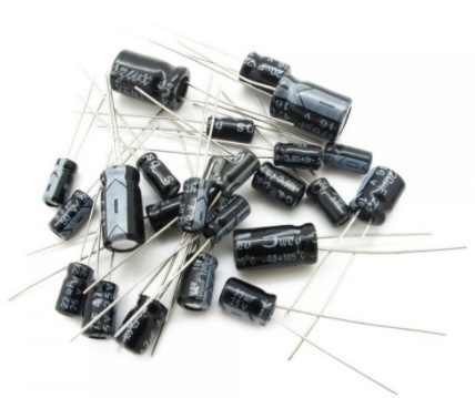 Sada elektrolytických kondenzátorov 120 ks (1014
