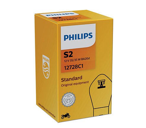 Štandardná žiarovka Philips S2 35/35W Vision Moto