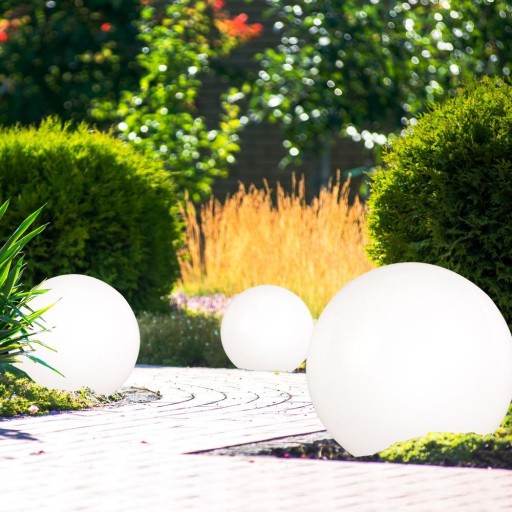 SOLAR LED svietidlo Solárne záhradné svietidlo BULL 10 cm