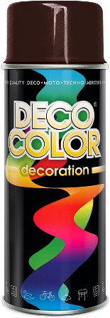 DECO COLOR FARBA LAK RAL 8017 SPREJ 400ml