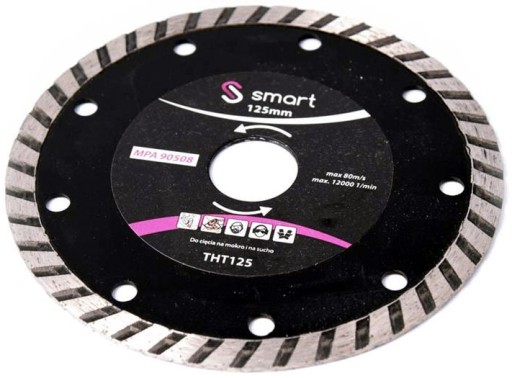 TURBO diamantový kotúč 125 mm suchý/mokrý