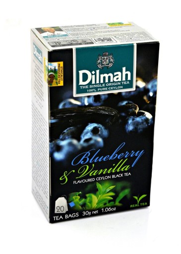 Dilmah čučoriedka a vanilka 20 tb