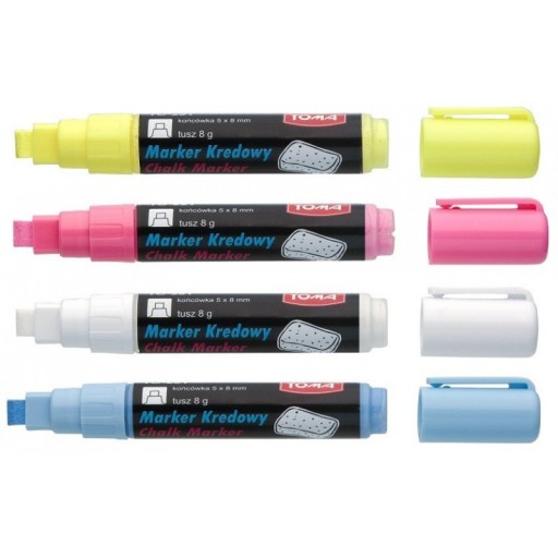 CHALK fix, kriedové fixky na tabuľu