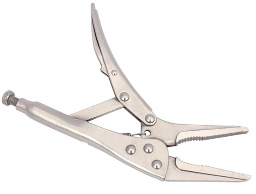 Zaisťovacie kliešte MORSE, predĺžené čeľuste 225mm