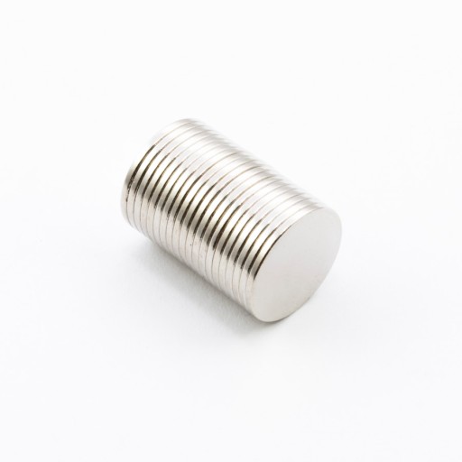 VALEC NEODYMOVÝ MAGNET 14x1 N38 SADA 15 ks