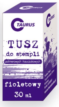 Razítkovací atrament na pečiatky 30 ml Taurus Purple