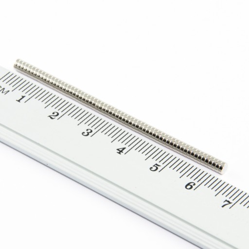 VALEC NEODYMOVÝ MAGNET 3x1 N38 SADA 100 KS